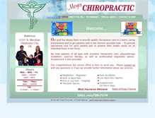 Tablet Screenshot of moyerchiropracticclinic.com